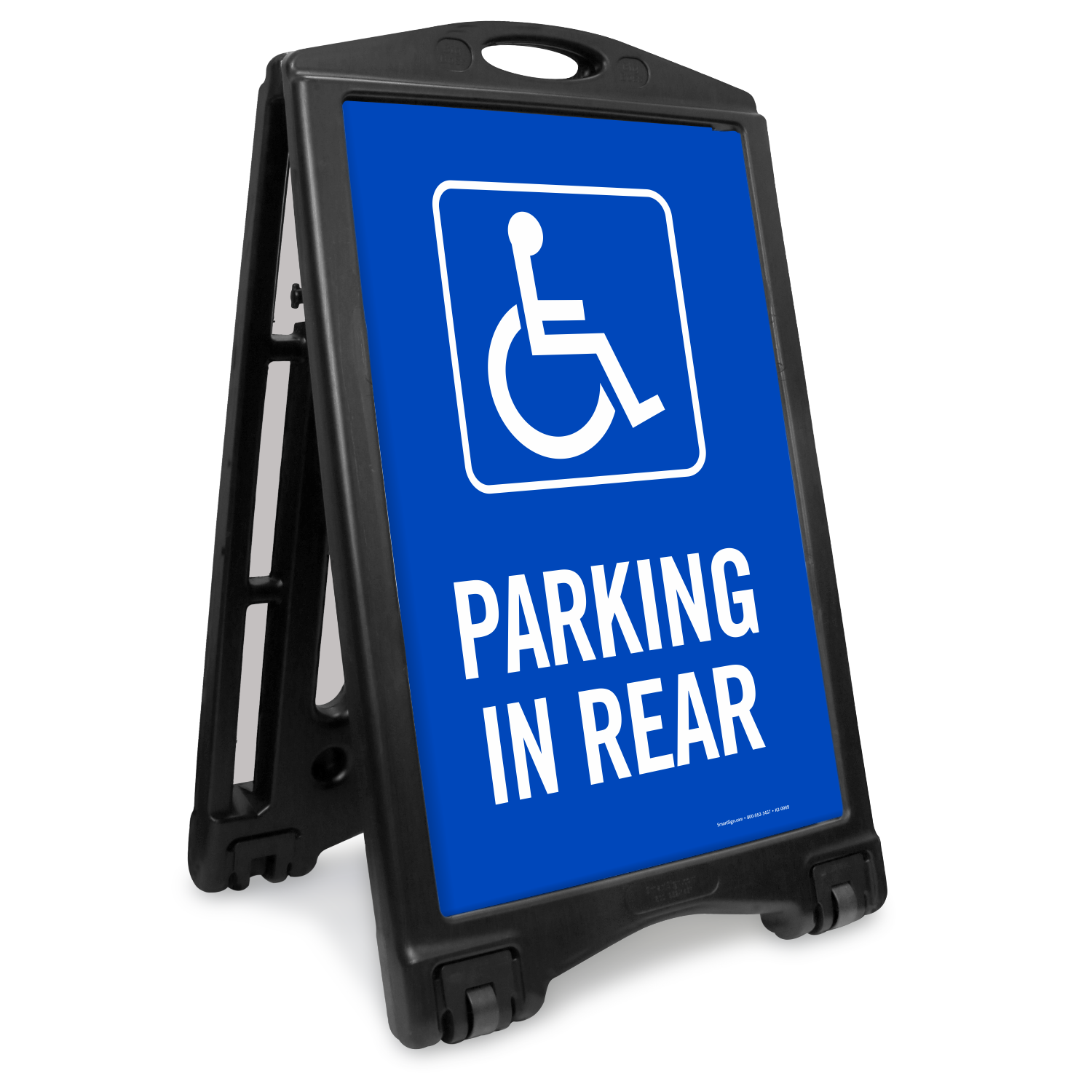 Park In Rear Handicap Parking Signs | Handicapped Parking Signs | Disabled Sign