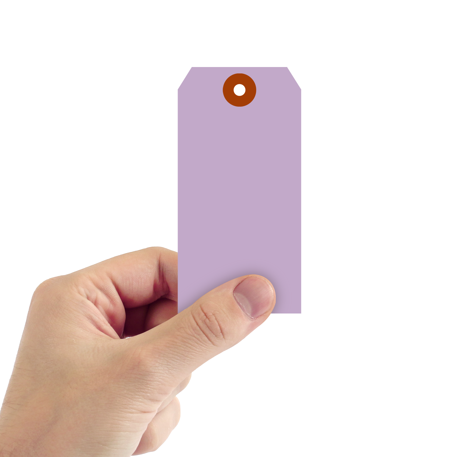 Lavender Cardstock Tags