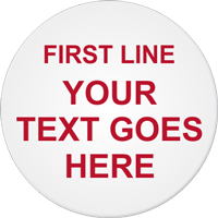 Customizable Circle Tag