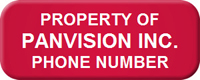 Asset Label Property of Company Name with Phone Number