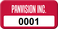 Asset Label Company Name with Numbering