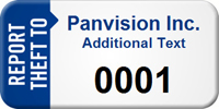 Personalize Report Theft To Asset Tag with Numbering