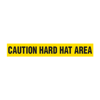 Caution: Hard Hat Area