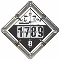 5 Legend DigiLock™ Placard Aluminum (unpainted)