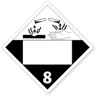 Corrosive Placard