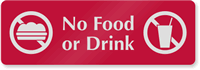 No Food or Drink Sign