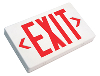 LED Exit Sign Double Faced with Battery