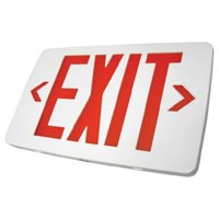 Arrow LED Exit Sign UL924 And NFPA 101