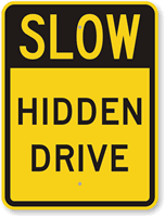 Slow  Sign