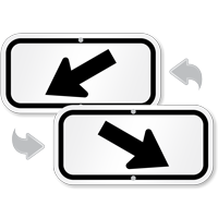 Downwards Pointing Black Arrow
