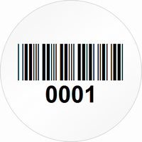 Circular Custom Template  Barcode