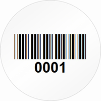 Circular Custom Template  Barcode