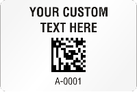 Rectangular 2D Custom Template  Barcode
