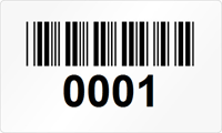 Rectangular Custom Template  Barcode