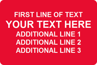 Custom Label Templates Rectangle 1" x 1.5"