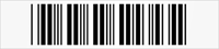 Rectangular Custom Template  Barcode