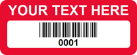 Rectangular Custom Template  Barcode