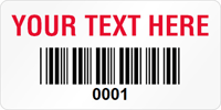 Rectangular Custom Template  Barcode