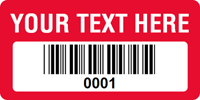 Rectangular Custom Template  Barcode