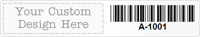 Rectangular Custom Template  Barcode