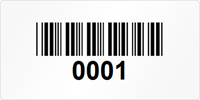 Rectangular Custom Template  Barcode