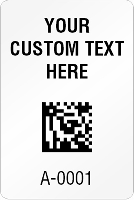 Rectangular Custom Template  Barcode