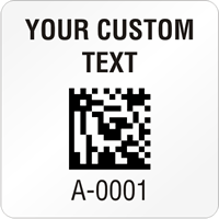 Square 2D Custom Template  Barcode