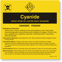 ANSI Chemical Label