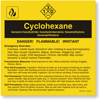 ANSI Chemical Label