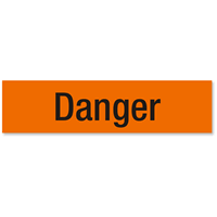 Danger  (2 1/4in. x 9in.)