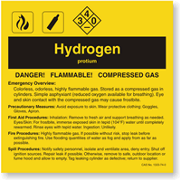 ANSI Chemical Label