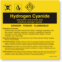 ANSI Chemical Label