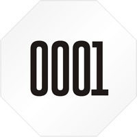 Stop Shaped Custom Template  Numbering