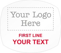 Oval Custom Template  Logo