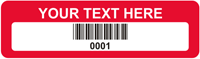 Rectangular Custom Template  Barcode