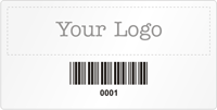 Rectangular Custom Template  Barcode