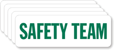 Safety Team Label