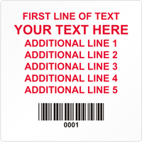 Square Custom Template  Barcode