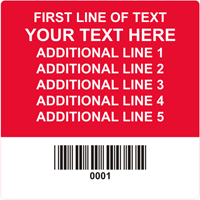 Square Custom Template  Barcode