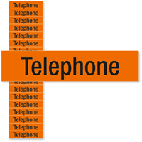 Telephone  (1/2in. x 2 1/4in.)