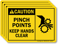 Pinch Points Keep Hands Clear