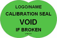 Calibration Seal - Void if Broken Label