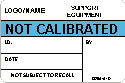 Support Equipment Not Calibrated [add name/logo]