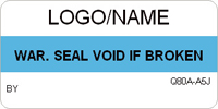 Warranty Seal  Void if Broken Label