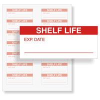 Shelf Life: Exp Date - Red