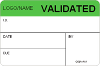 Validated Label [add name or logo]