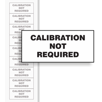 Calibration Not Required - Black