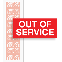 Out Of Service   Red