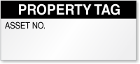 Property Tag Calibration Label