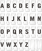 Floor Stencil Kit With Letter A Z